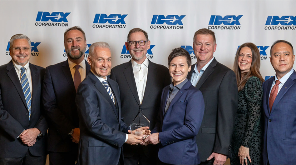 Living Our Purpose Award Goes to the Global IDEX Fire & Safety Team